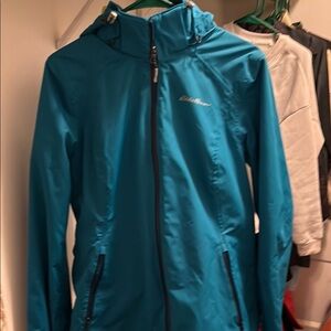 Blue Hooded Jacket by Eddie Bauer